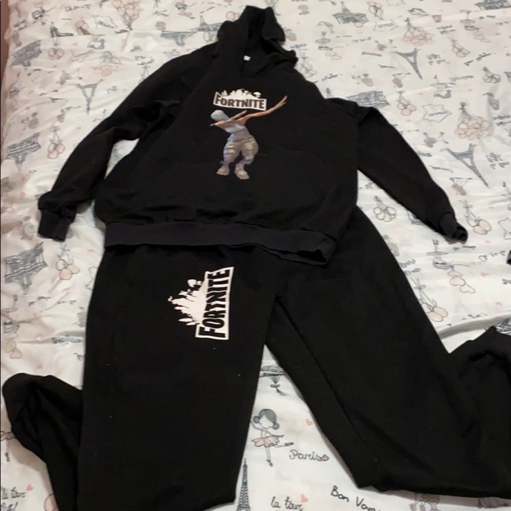 Boys jogger and hoodie set